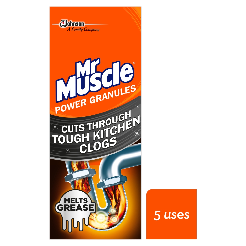 Mr Muscle Kitchen Drain Unblocker 250g Image 1