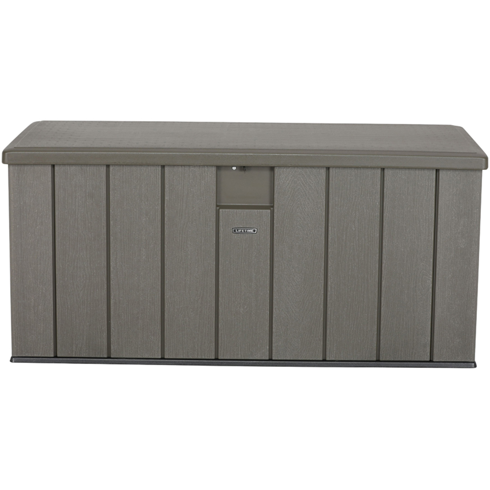 Lifetime Products 567L Brown Outdoor Deck Storage Box Image 3