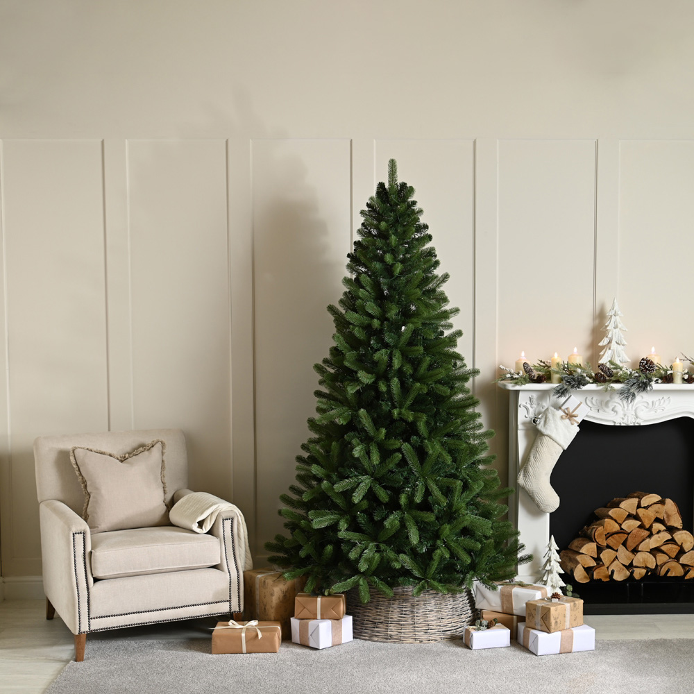 Festive Green Millers Lake Pine Artificial Christmas Tree 5ft Image 2
