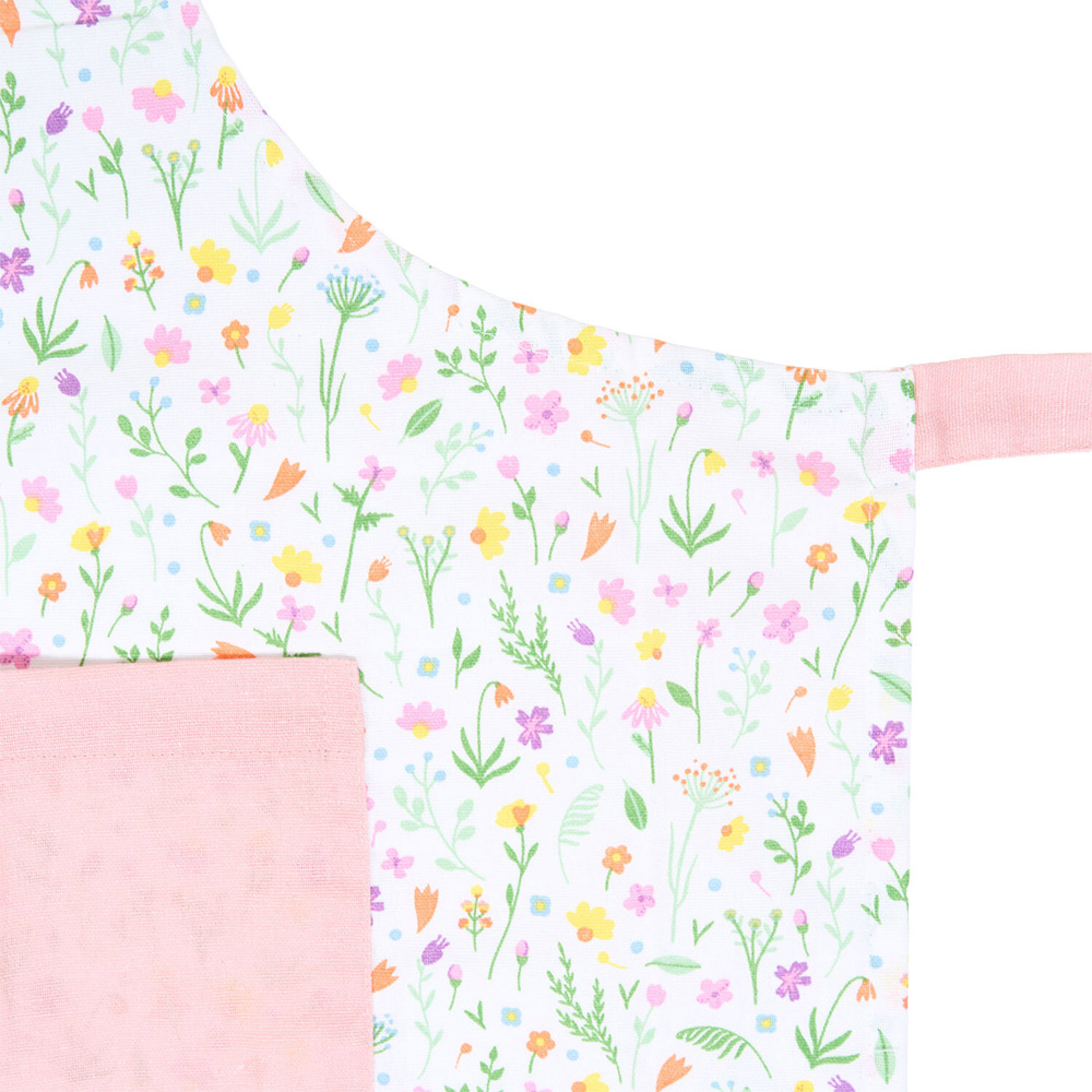 Wildflower Apron Pink Image 4