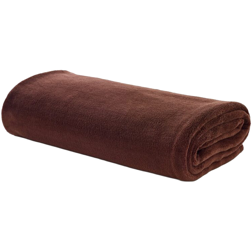 Deyongs Cocoa Snuggle Touch Throw 140 x 180cm Image 1