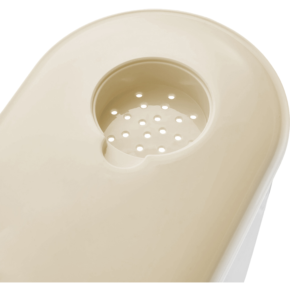 Living and Home 10kg Cream White Airtight Grain Dispenser Image 6