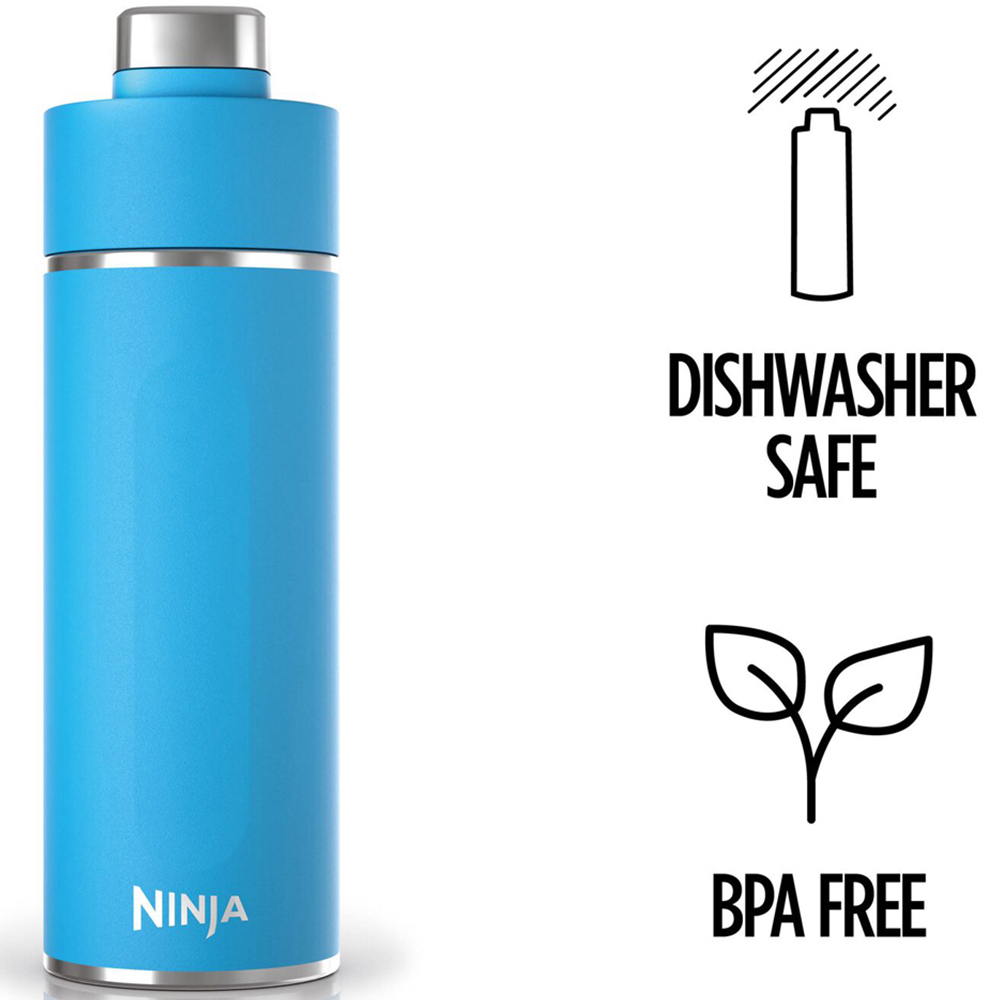 Ninja Thirsti Tropical Blue Travel Bottle 700ml Image 7
