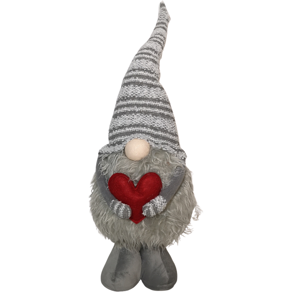 Samuel Alexander Grey and Red Heart Plush Gonk 81cm Image 1
