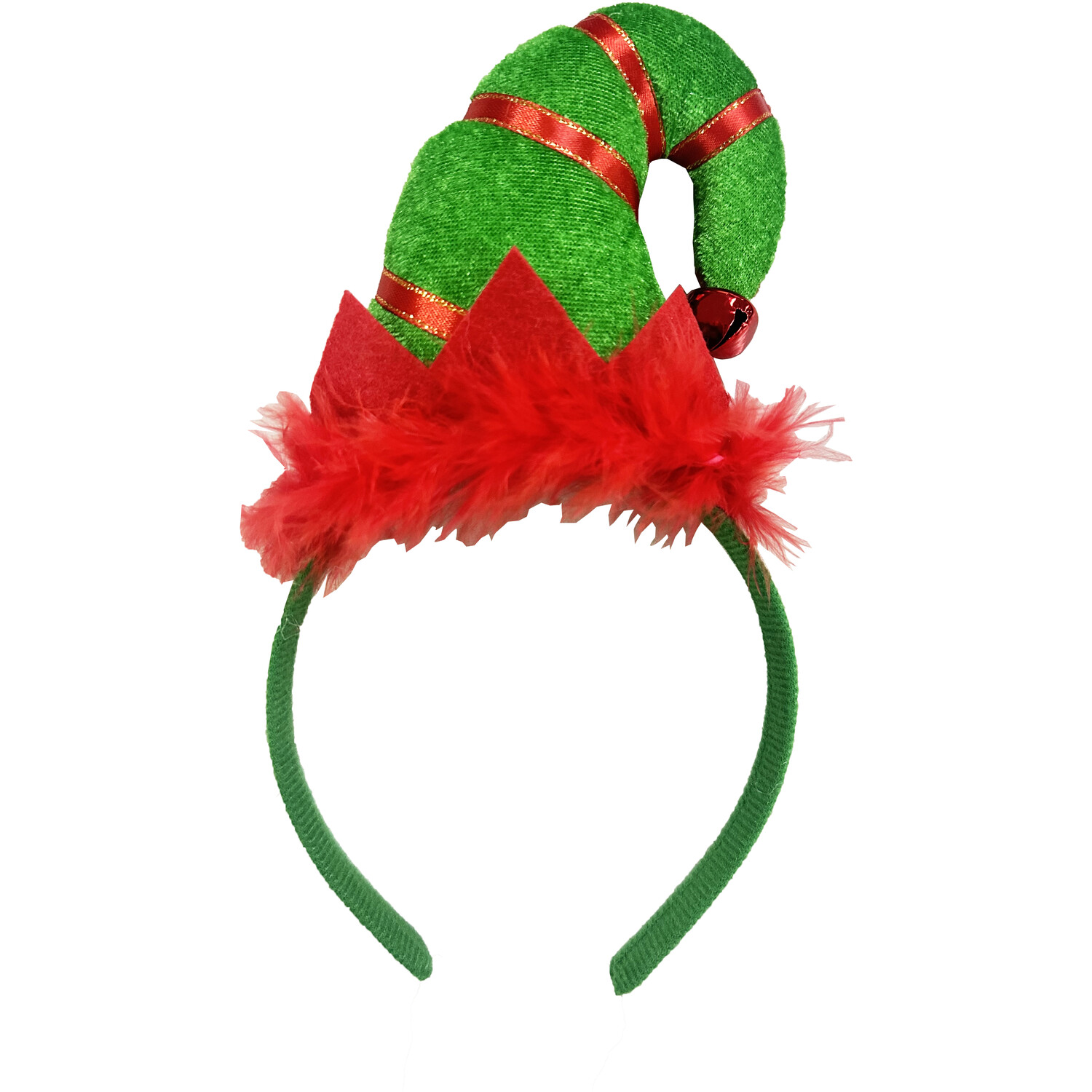 Festive Elf Headband - Green Image
