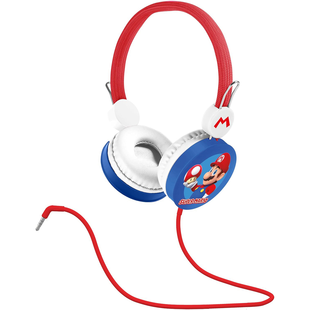 OTL Technologies Super Mario Kids Headphone with Red Toad Image 2
