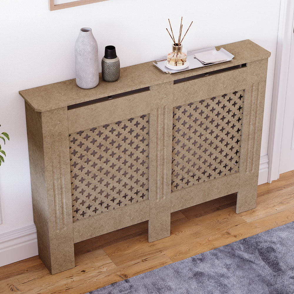 VIDA DESIGNS Oxford Unfinished Radiator Cover Medium Image 6