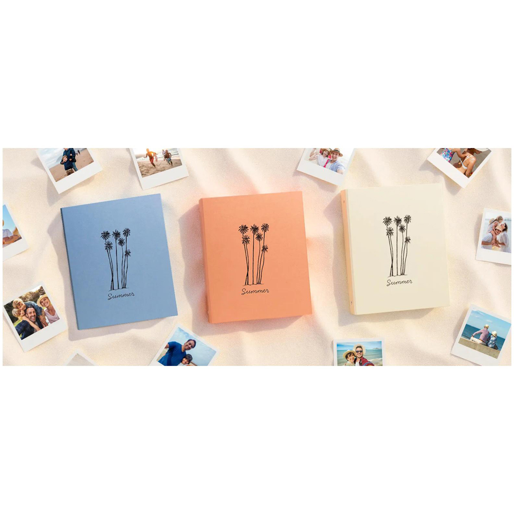 Exacompta Summertime Ice Blue Photo Binder 60 Sheets 120 Photos Image 4