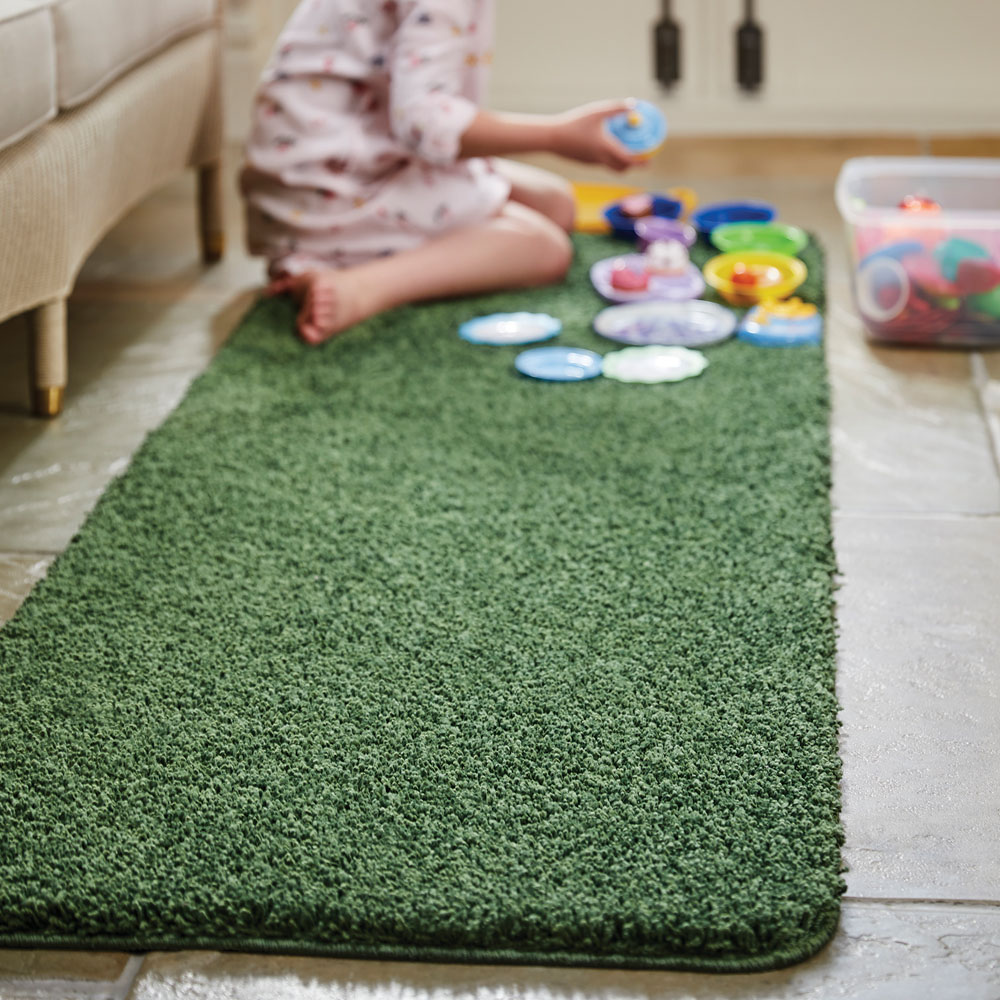 My Rug Forest Green Rug 67 x 150cm Image 2