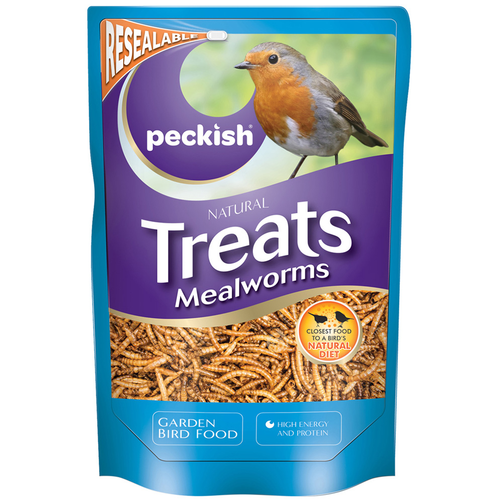 Peckish Natural Treats Mealworms - 500g Image