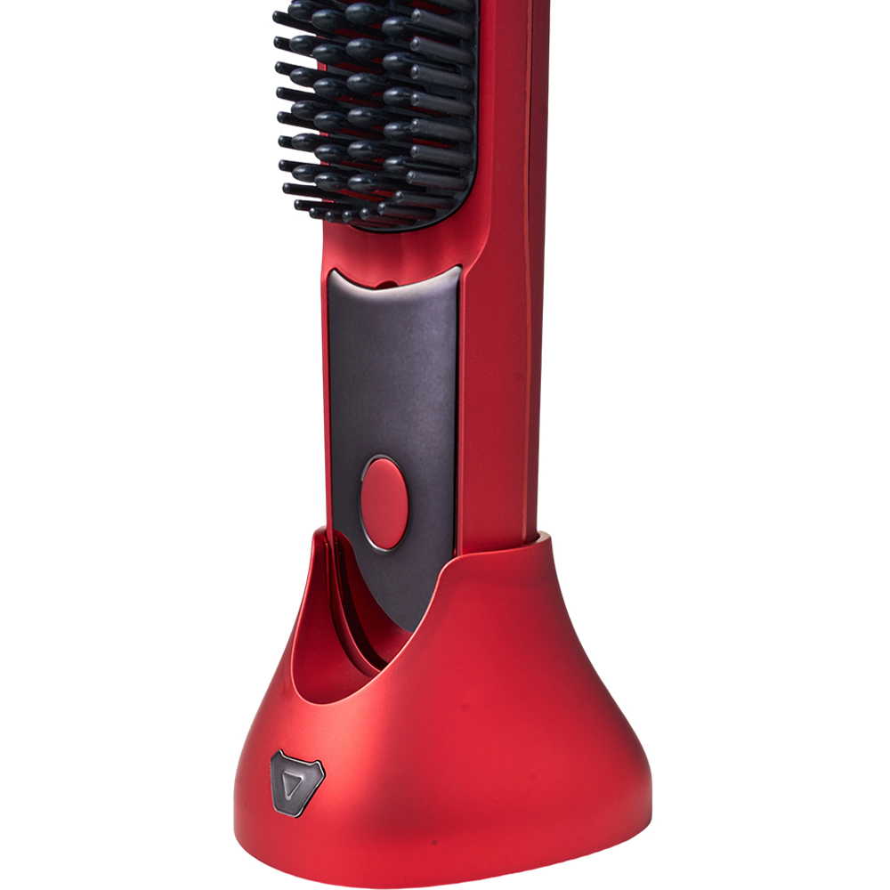 Living and Home 3 Adjustable Temperature Cordless Hair Straightener Brush with Charging Base 35W Image 5