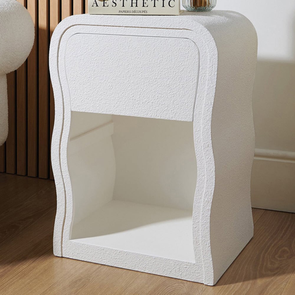 Wavey Side Table White Image 1