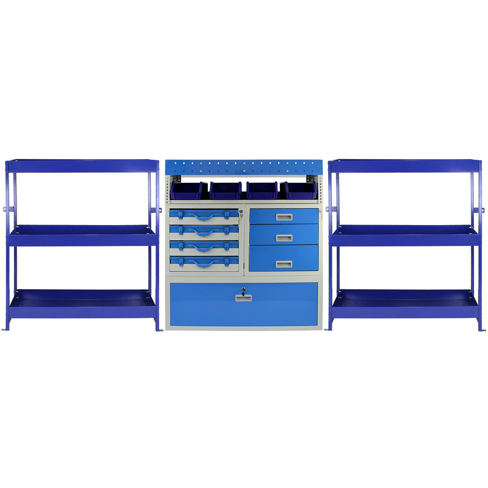 Monstershop Monster Racking Tempest Metal Van Shelving Bundle Image 1