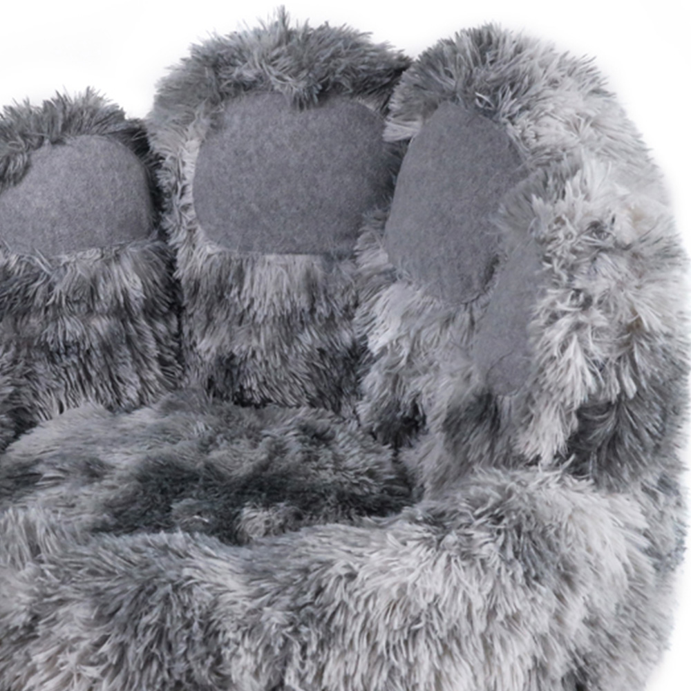 Snug & Cosy Medium Paws Donut Dog Bed Image 2