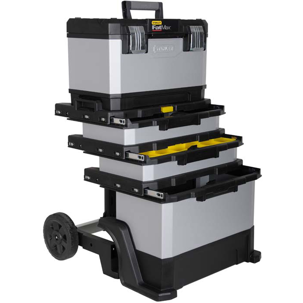 STANLEY FatMax 4 Level Metal and Plastic Rolling Workshop Image 4
