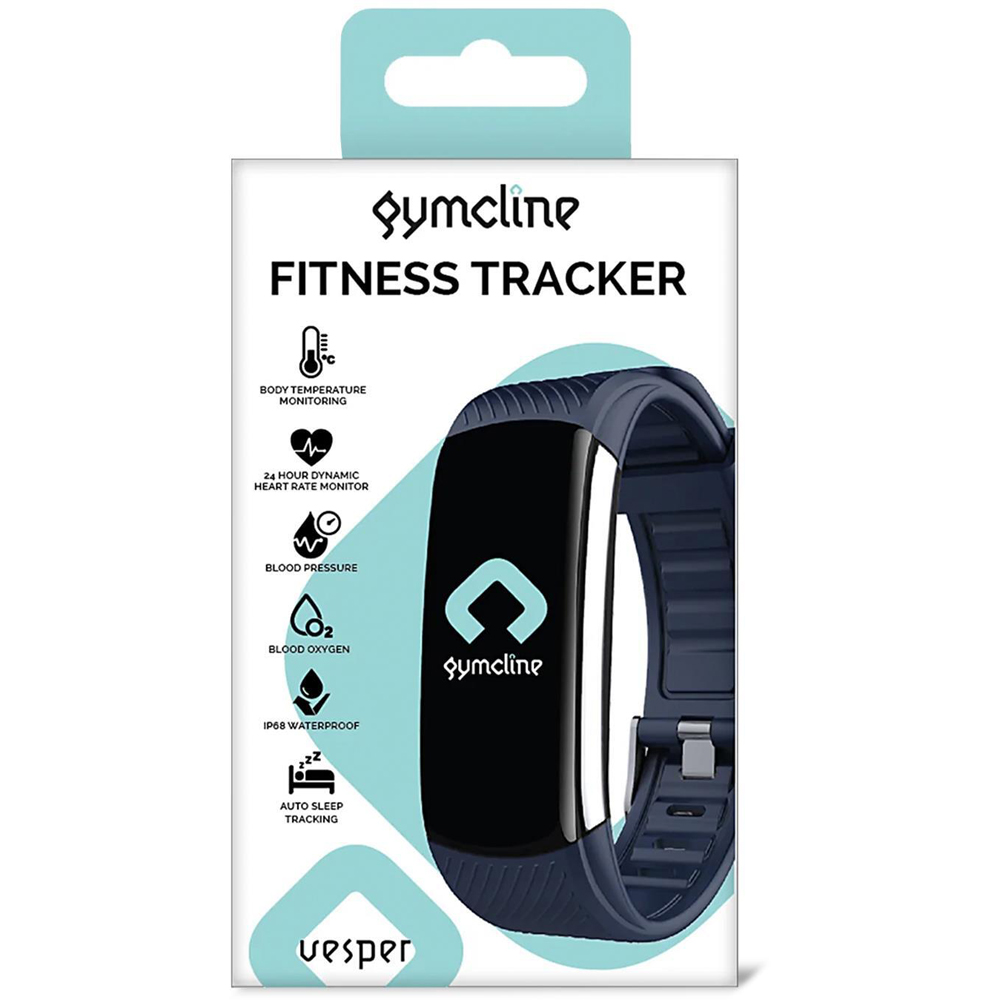 Gymcline Vesper Navy Fitness Tracker with Body Temperature Monitor Image 6