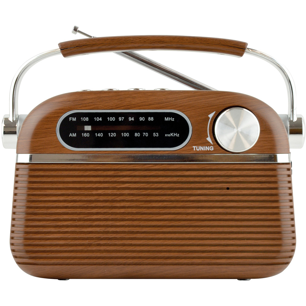 Lloytron Vintage Portable Radio with Bluetooth Image 4