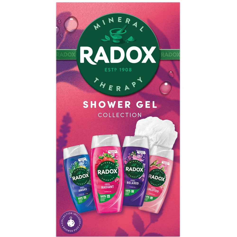 Radox Feel Uplifted Relaxed Radiant and Awake Shower Gel Bundle 3 Pack Image 5