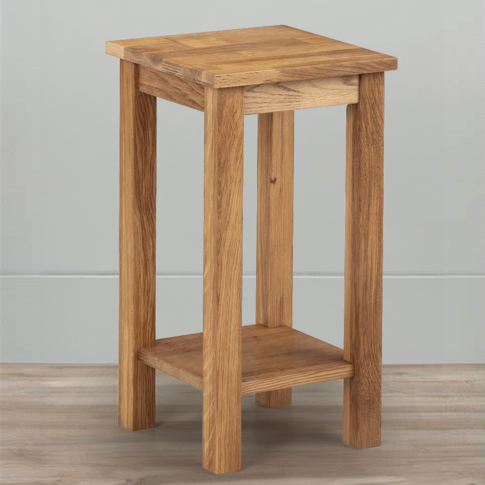 Julian Bowen Coxmoor Oak Tall Narrow Side Table Wilko