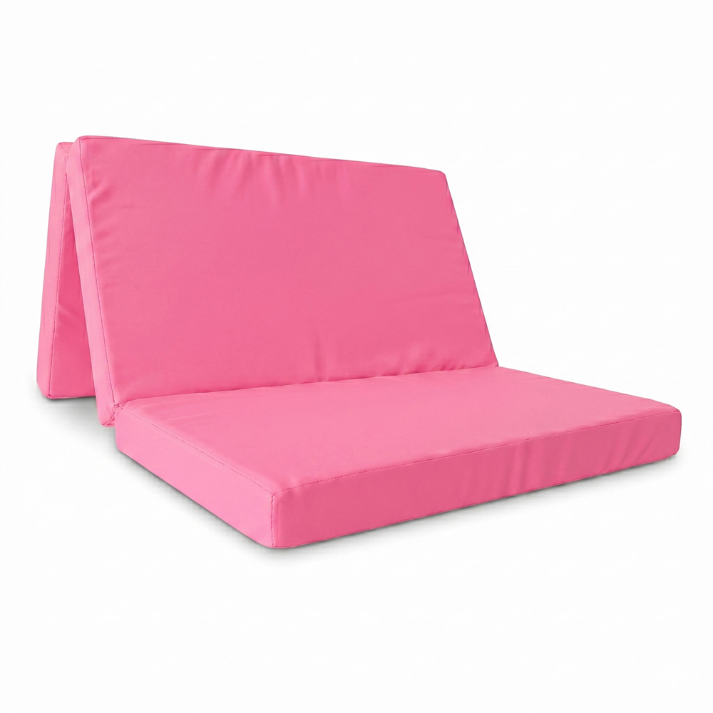 Visco Therapy Double Pink Folding Futon Z Bed Mattress Image 2