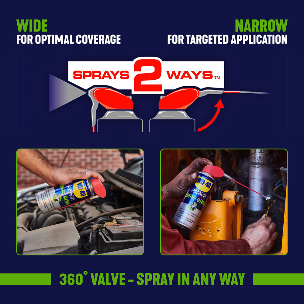 WD-40 Specialist Electronics Contact Cleaner Spray 400ml 3 Pack Image 8