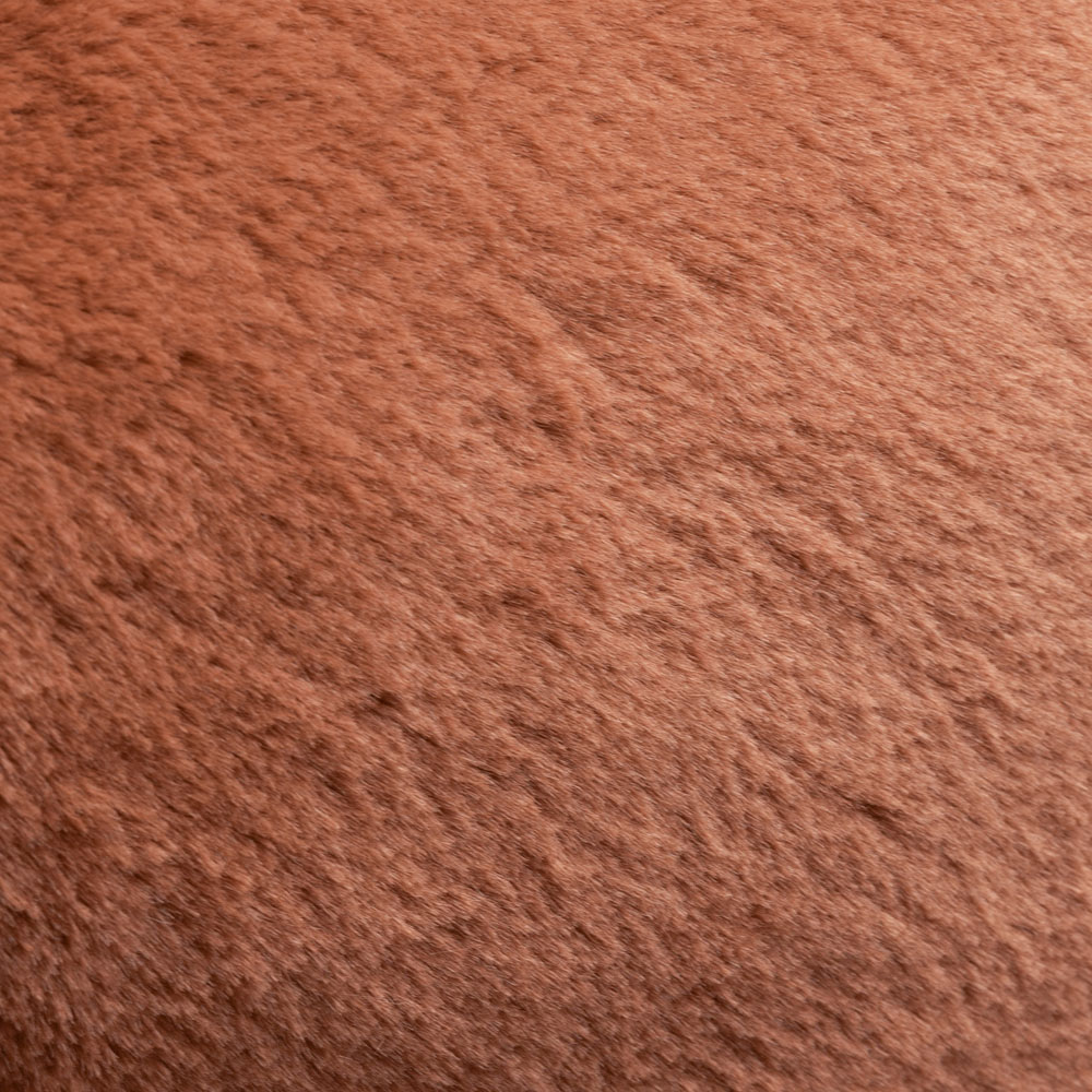 Furn Christmas Kallu Rust Faux Fur Cushion 45 x 45cm Image 5