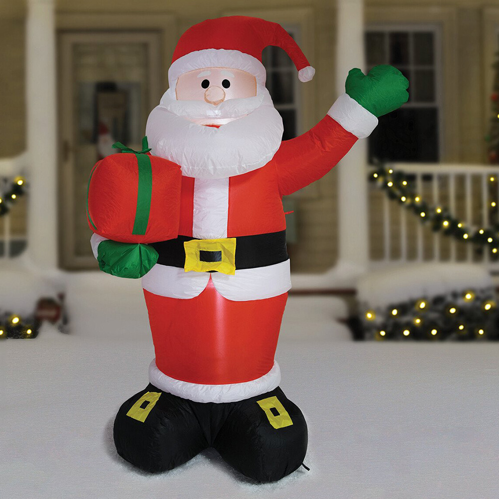 Santa Inflatable 5ft - Multicolour Image 1