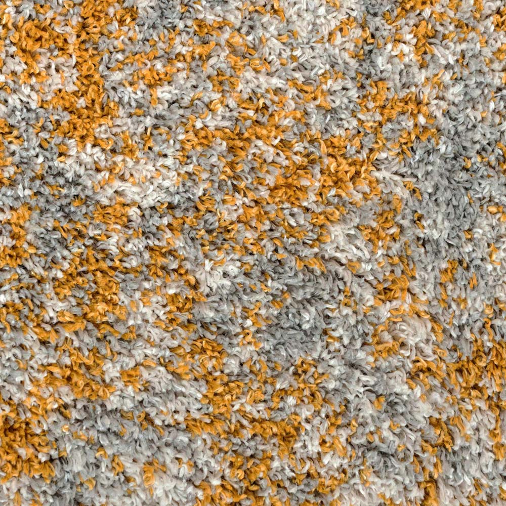 Kukoon Kinsale Yellow Multicolour Shaggy Mottled Rug 160 x 230cm Image 6