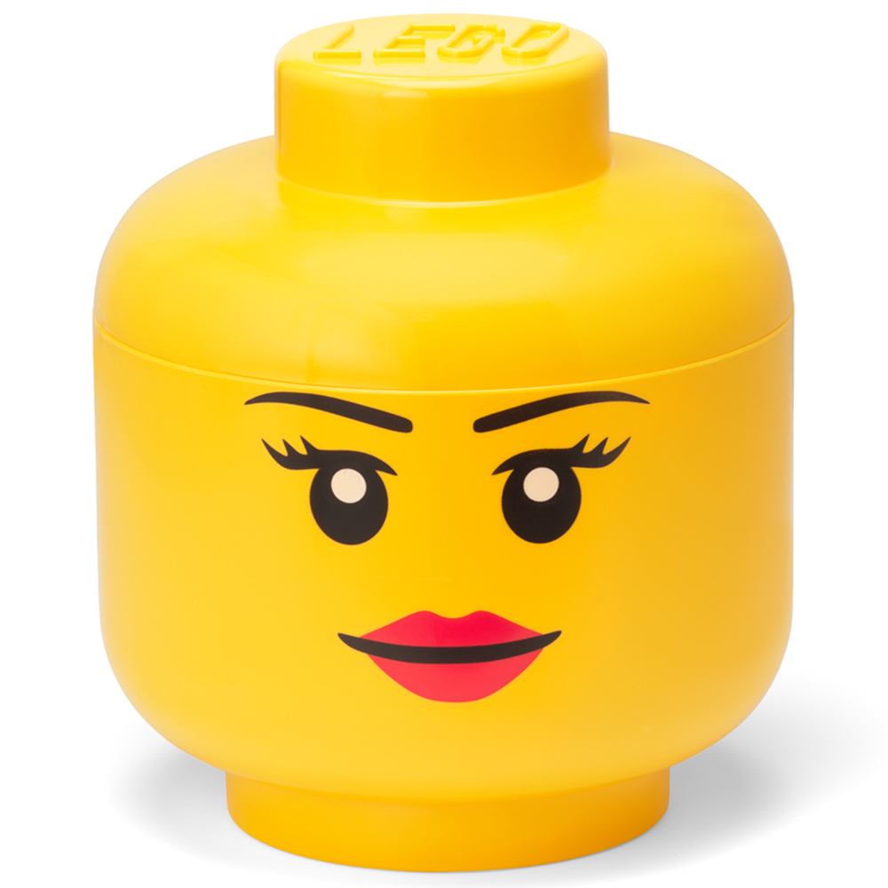 LEGO Girl Face large Storage Head Image 2