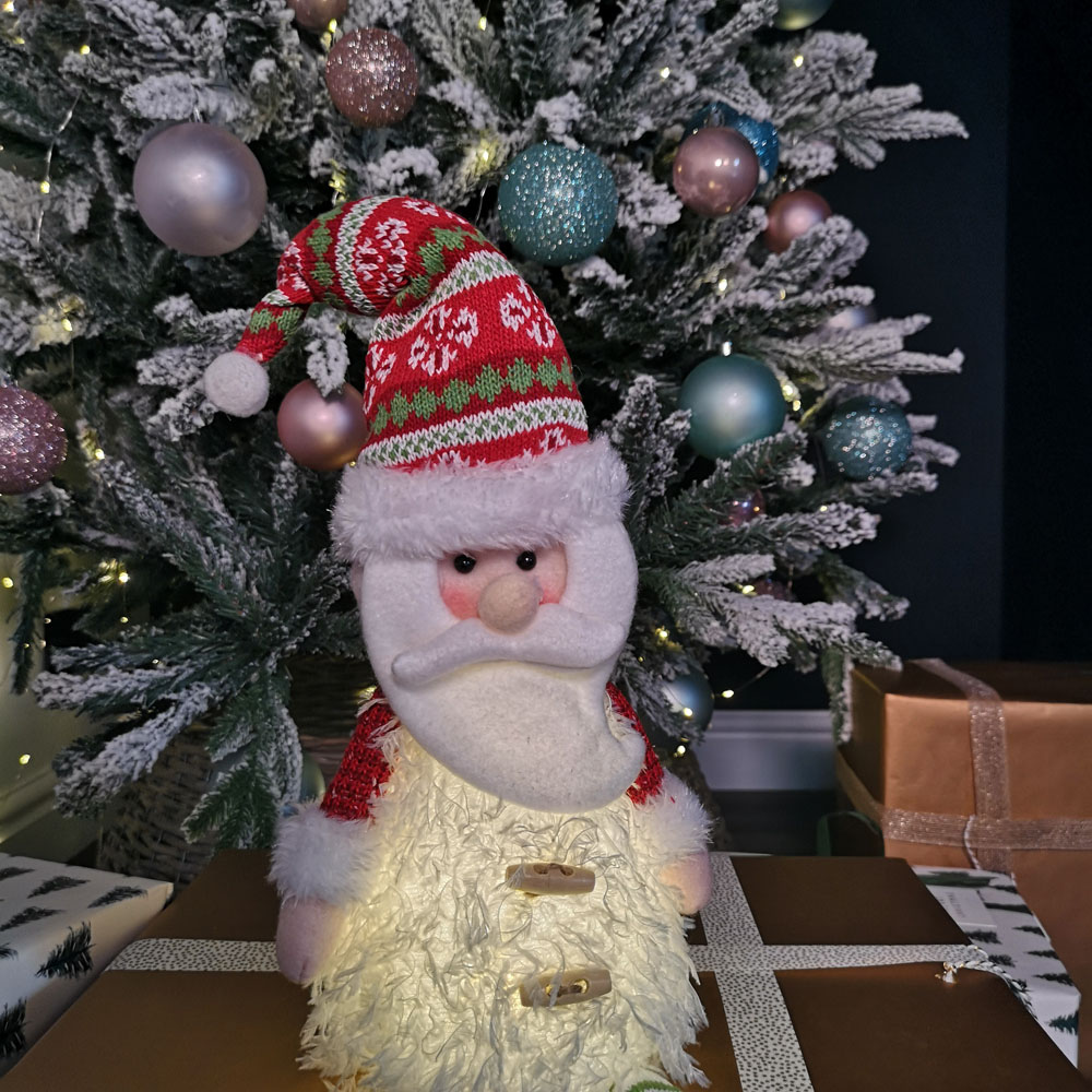 Samuel Alexander Dangly Leg Santa Claus LED Christmas Decoration Image 3