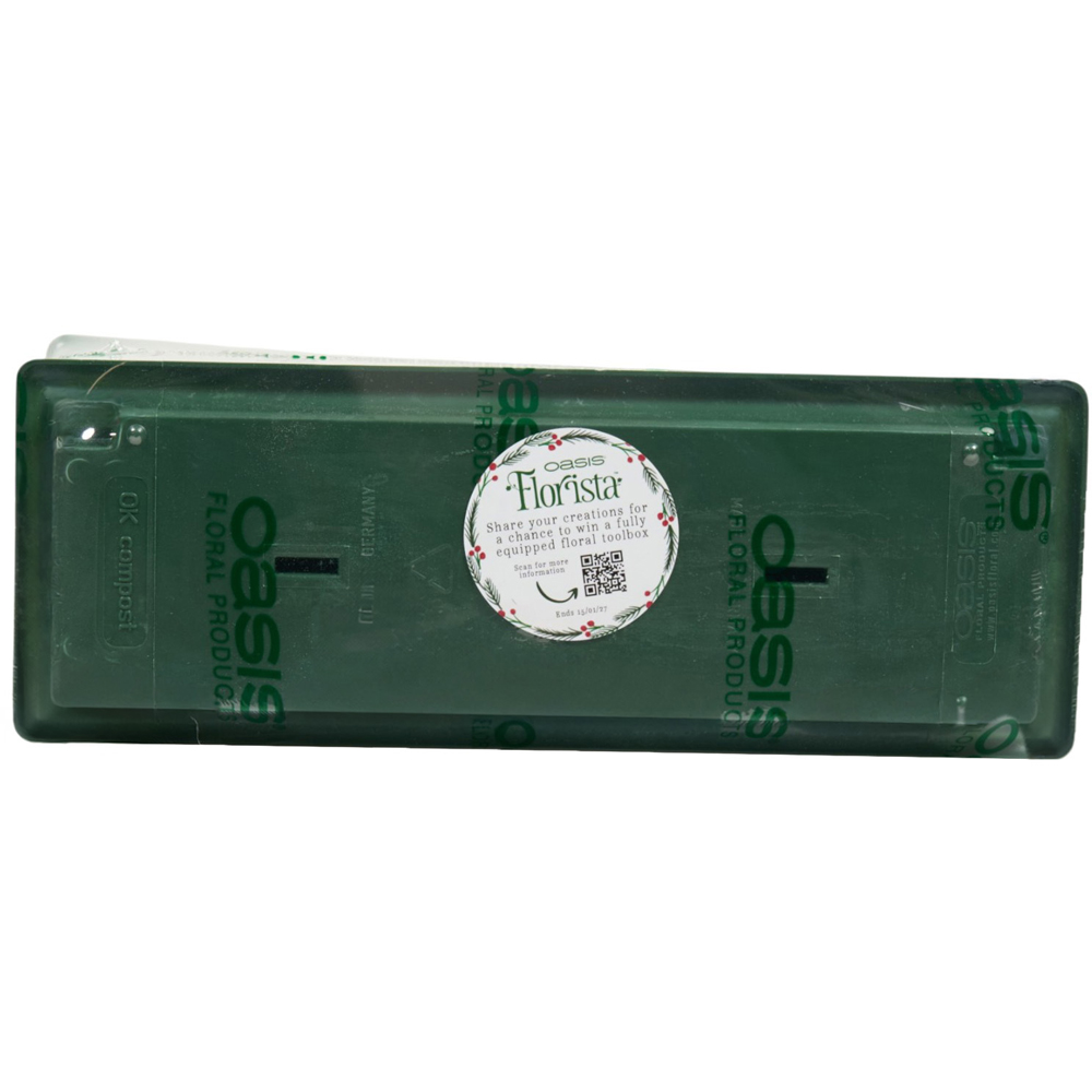 Pack of 2 Oasis Table Deco Foam with Tray Green Image 1