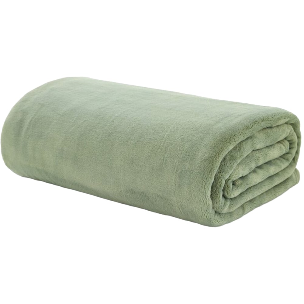 Deyongs Coco Touch Sage Throw 140 x 180cm Image 1