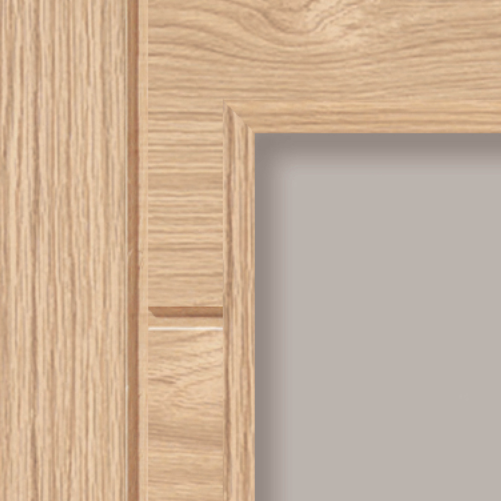 JB Kind Palomino Contemporary Oak Internal Door 1981 x 838mm Image 3