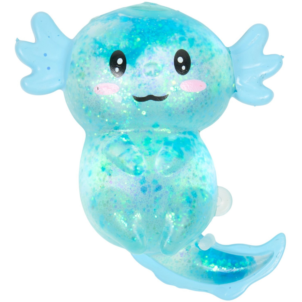 Glitter Axolotl Squeeze Toy Image 9