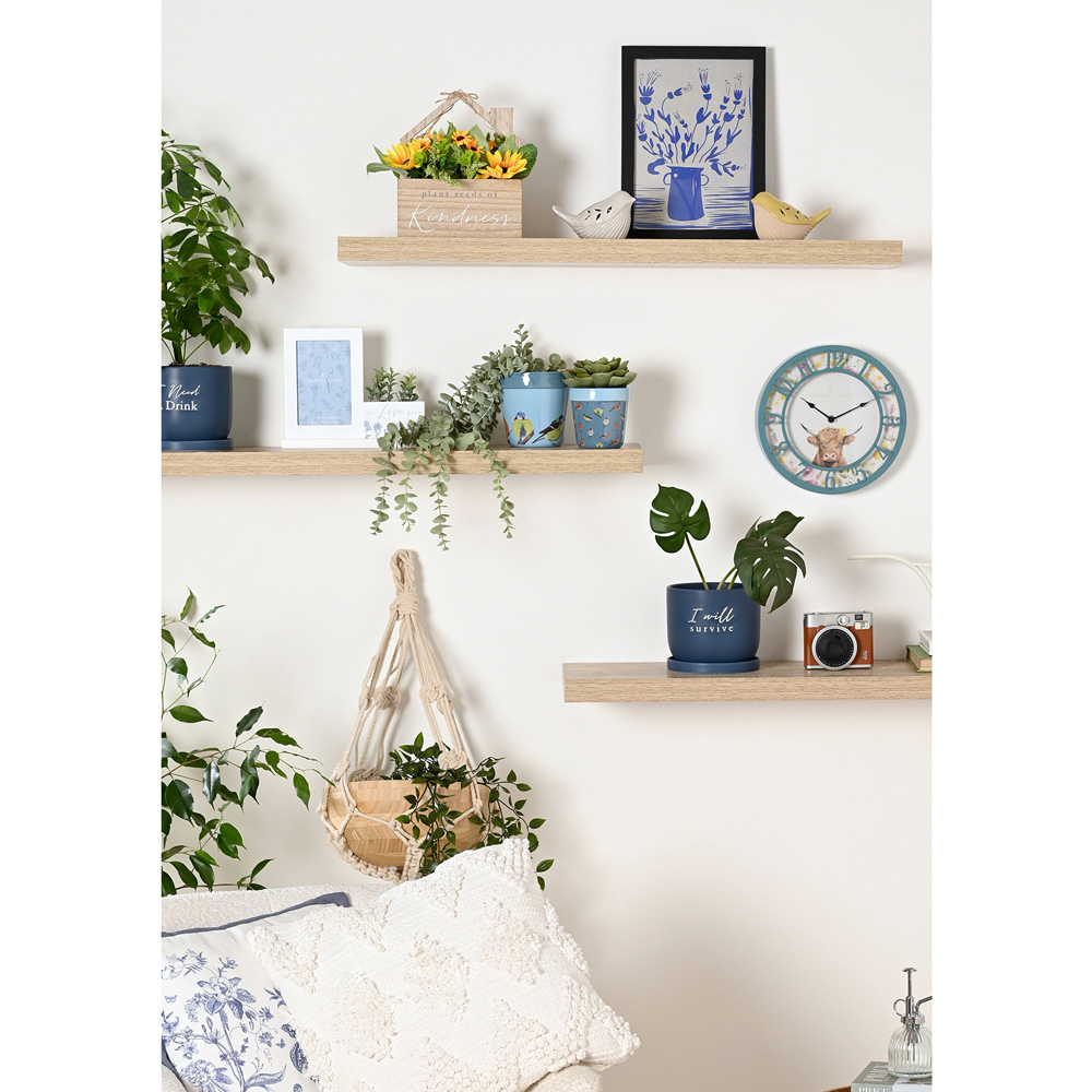 Country Living Bird Motif Planter Set of 2 Image 7