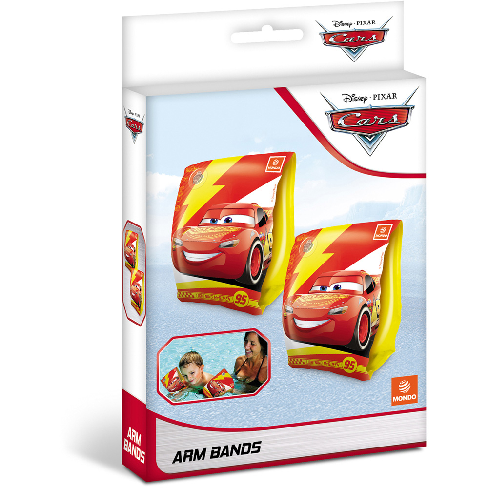Mondo Kids Disney Cars Lightning McQueen Inflatable Swimming Arm Bands Image 2