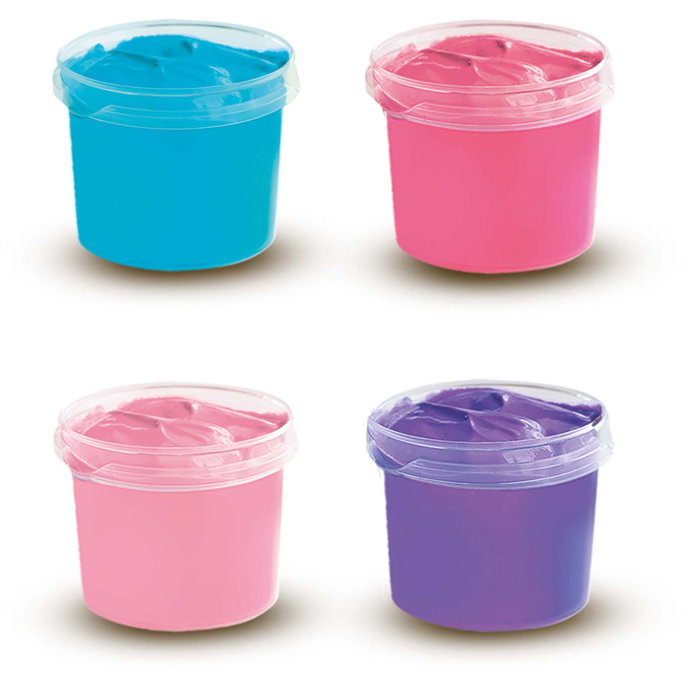 SES Creative Assorted Trendy Colour Finger Paint 110ml 4 Pack Image 2