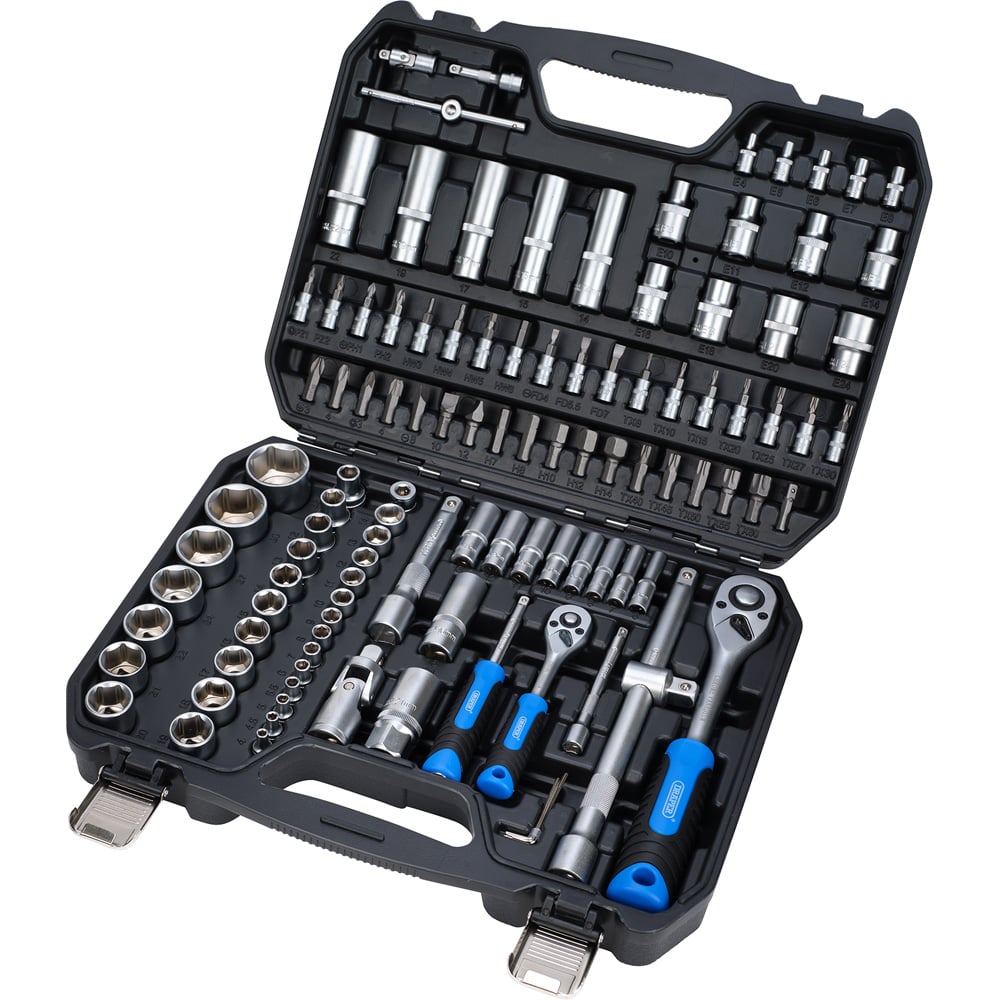 Draper HI-TORQ 110 Piece Socket and Bit Set Image 1