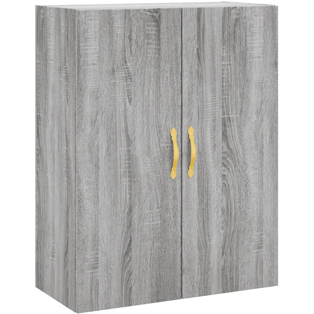 vidaXL 3 Door 3 Drawer Grey Sonoma Highboard Image 5