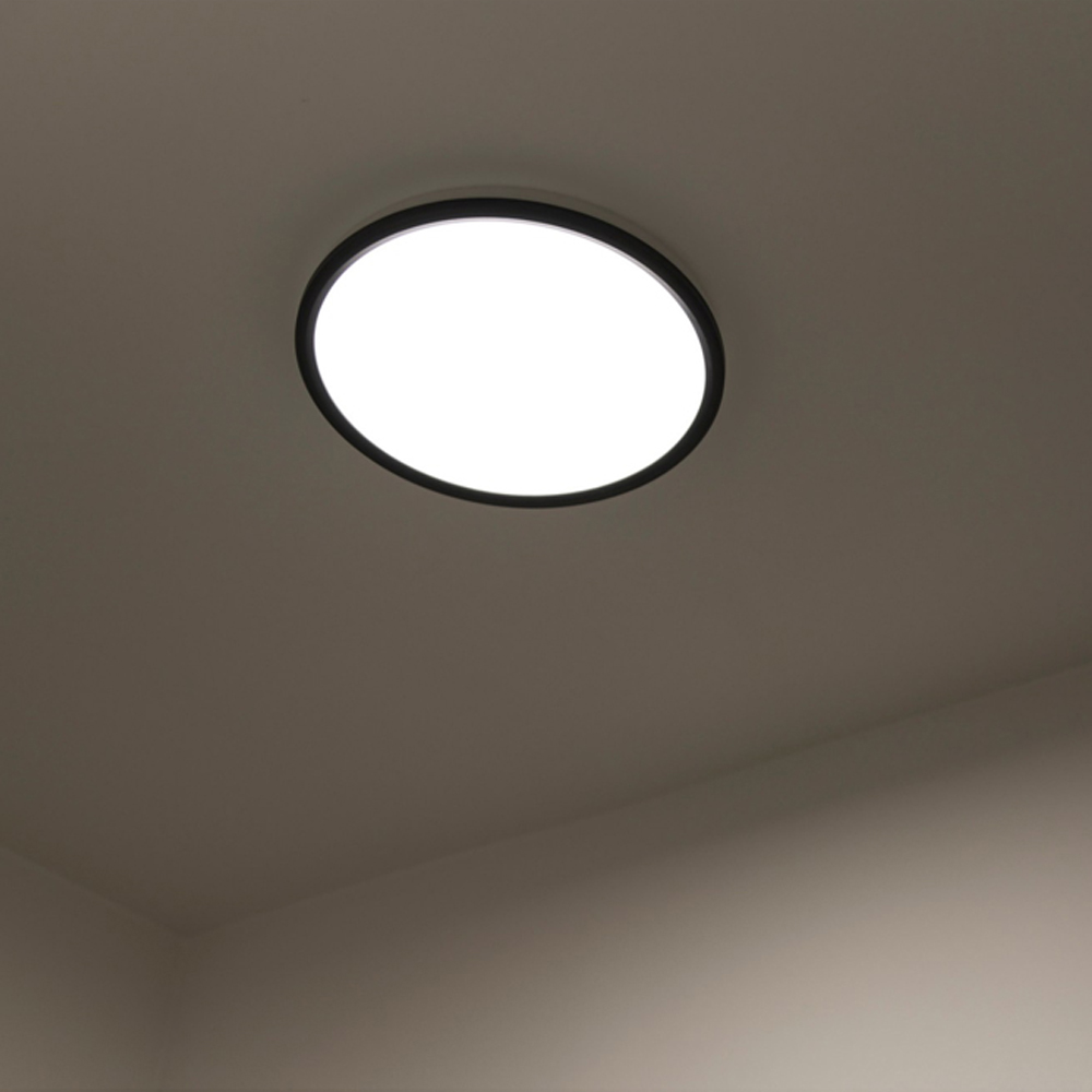 Nordlux Liva Smart Black Ceiling Light Image 6