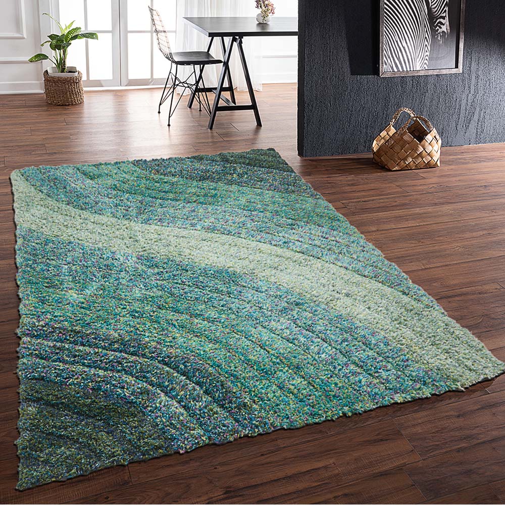 DS Living Lena Blue Ultra Plush Rug 160 x 230cm Image 2
