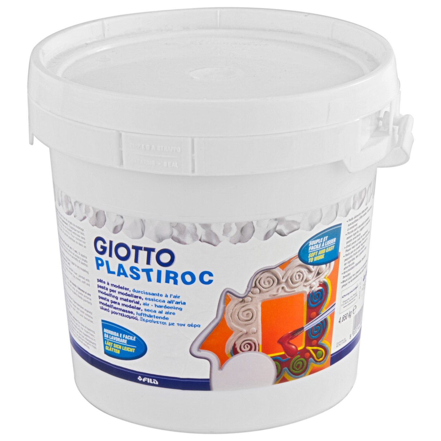 Giotto Plastriroc Bucket - White Image