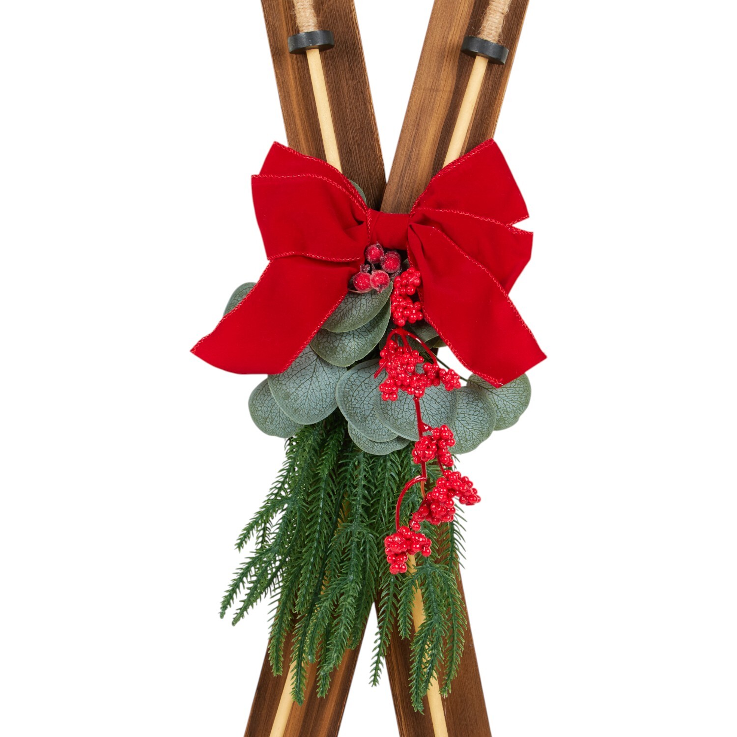 Floristry Ski Wall Decoration Natural Image 2