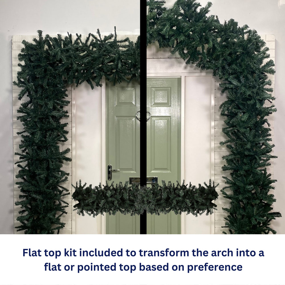 Samuel Alexander Green Christmas Tree Arch 8ft Image 8