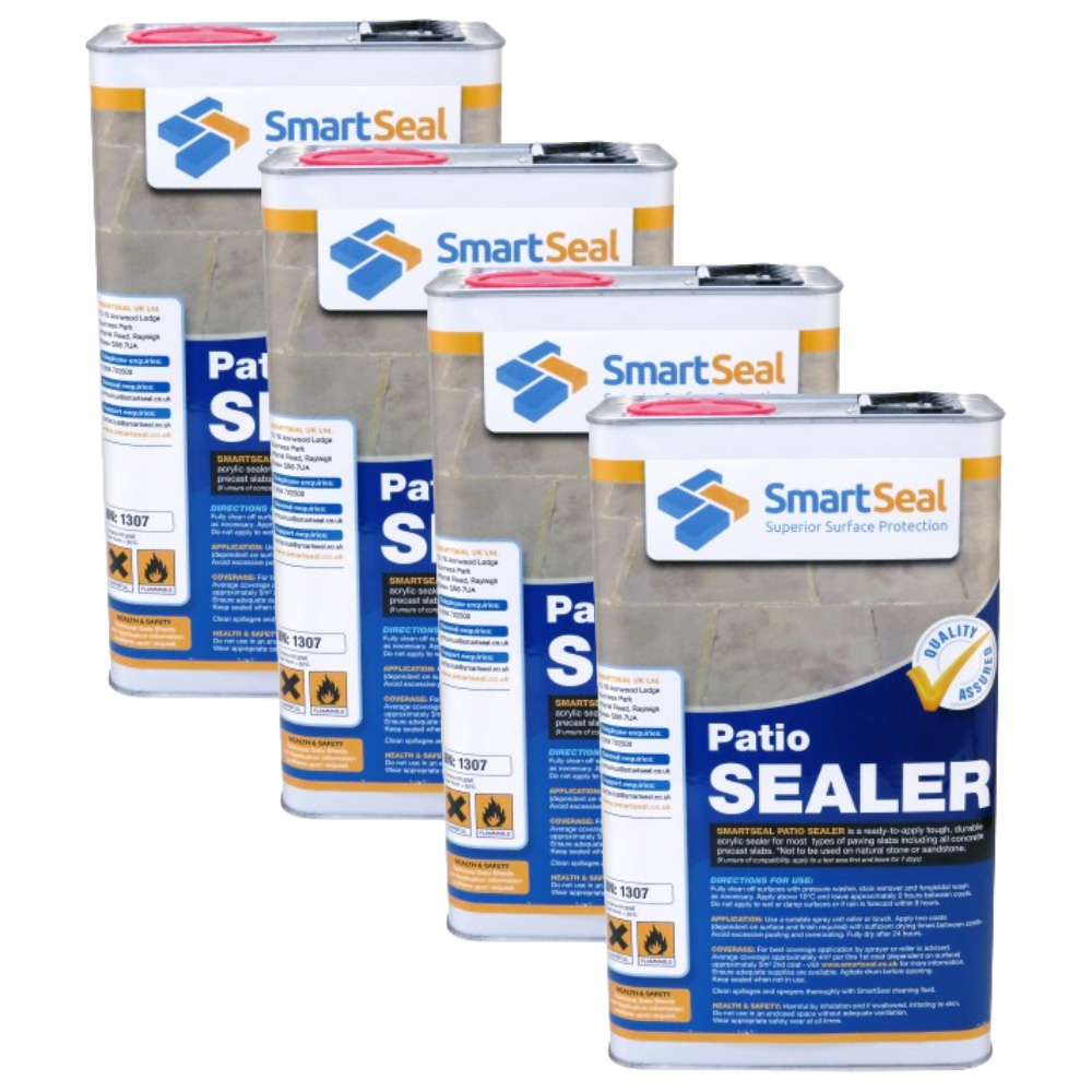 SmartSeal Patio Sealer 5L 4 Pack Image 1