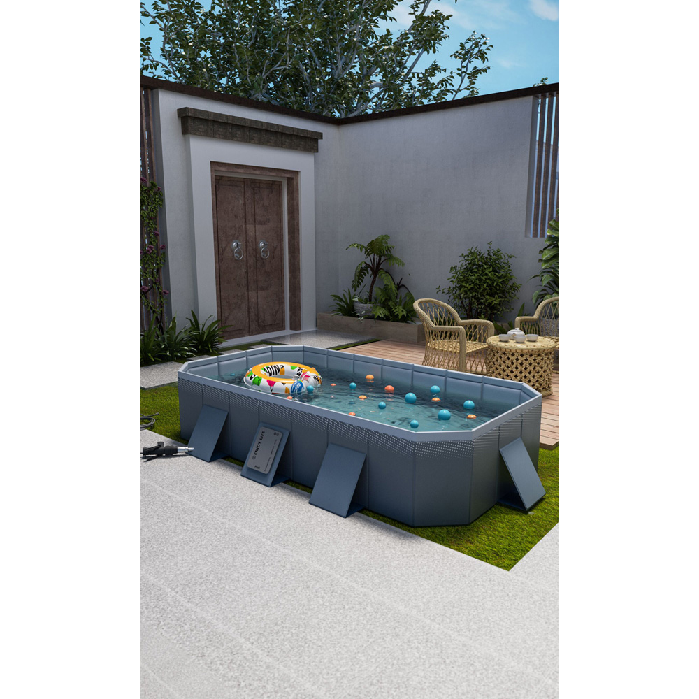 Avilo Foldable Pool 185 x 137cm Image 3