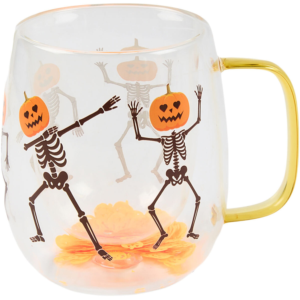 Halloween Glass Double Wall Mug Image 4