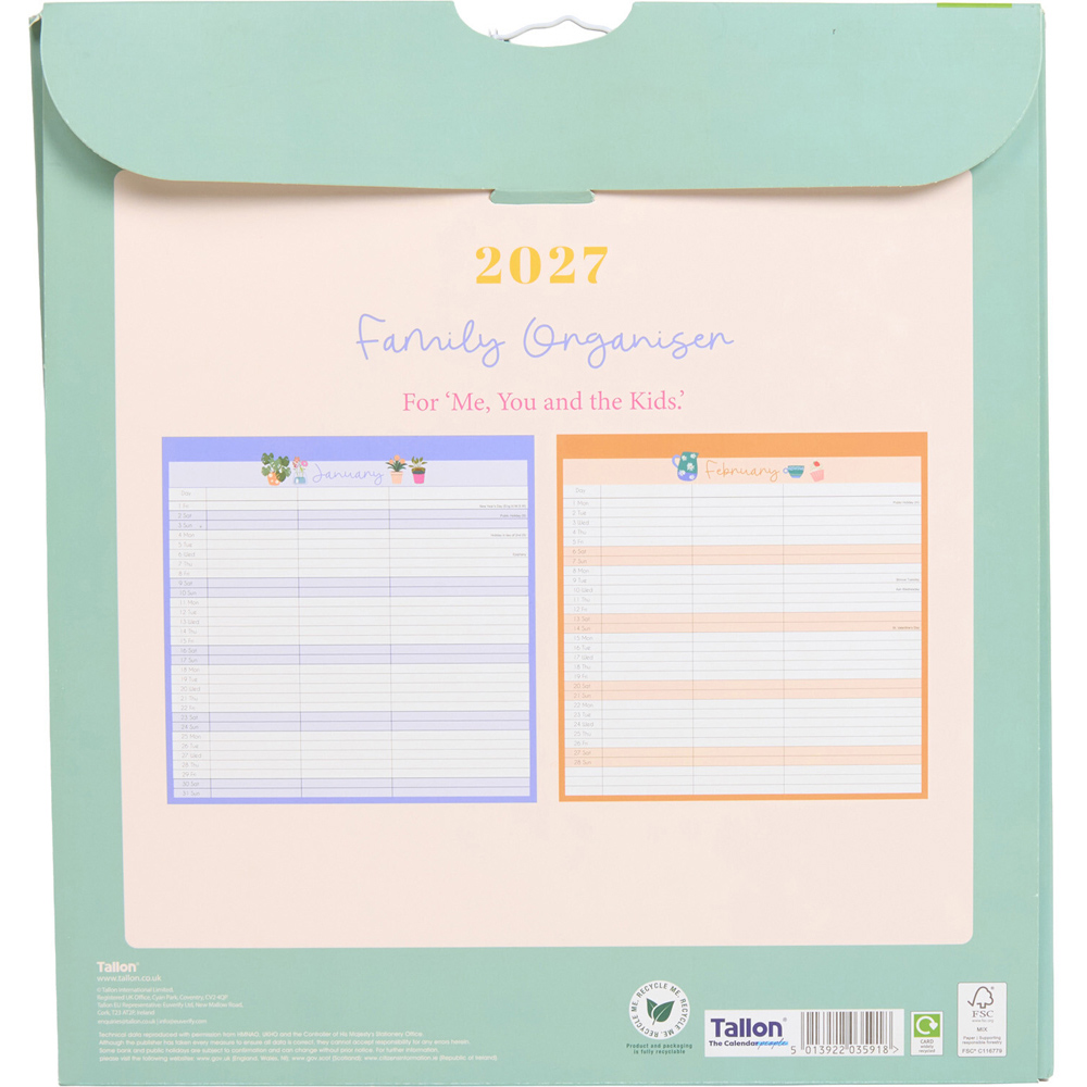 2027 Garden and Kitchen Organiser Image 4