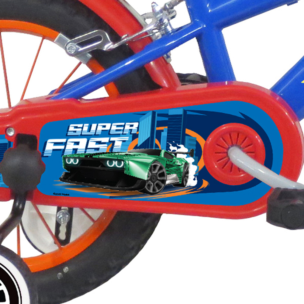 Denver Mattel Hot Wheels 14 inch Kids Bicycle with Stabilisers Image 4