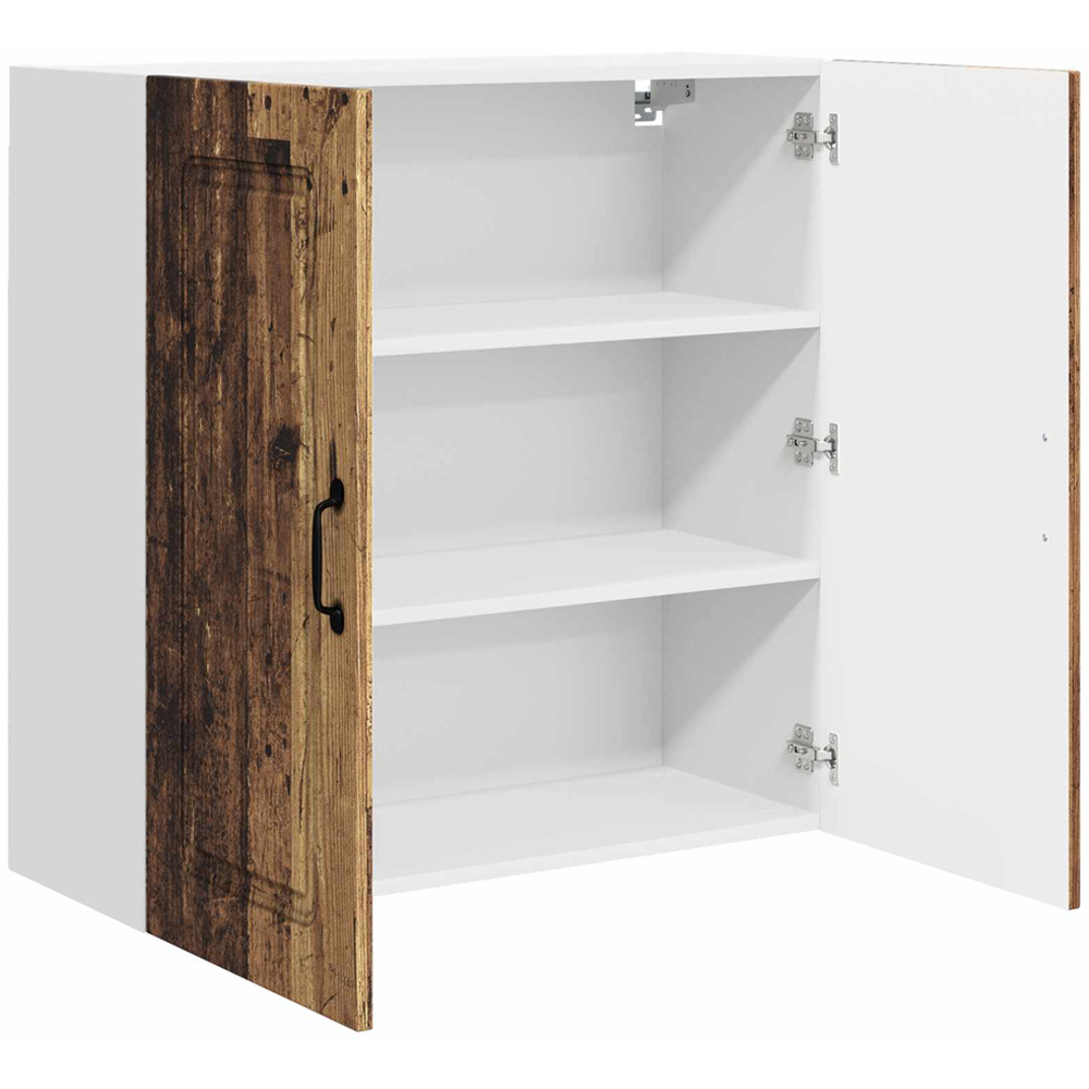 vidaXL 2 Door Old Wood Kitchen Wall Cabinet Image 5